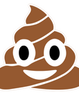 Poop Emoji Acrylic Blank