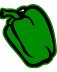 Green Bell Pepper Acrylic Blank