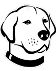 Labrador Dog Face Acrylic Blank