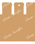 Chemistry Test Tubes acrylic keychain blank
