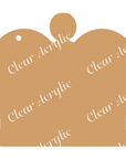 Kings Royal Crown Acrylic Keychain Blank