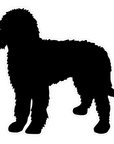 Labradoodle Dog Profile Acrylic Blank