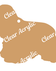 Cocker Spaniel Keychain blank
