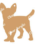 Chihuahua Keychain Acrylic Blank