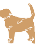 Bloodhound Keychain Acrylic Blank