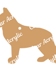 dog acrylic blanks for keychains