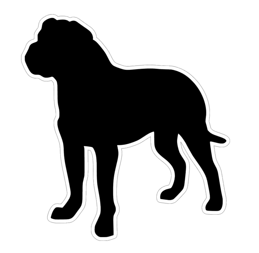 American Bulldog Profile Acrylic Blank