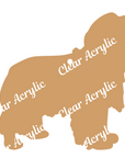 Cavalier King Charles Acrylic Blank for keychains