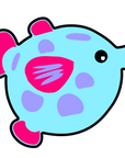 Puffer Fish Acrylic Blank