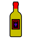 Wine Bottle Acrylic Blank