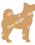 Akita Dog Acrylic Key chain blank