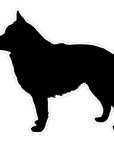 Schipperke Dog Profile Acrylic Blank