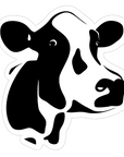 Cow Head Acrylic Blank