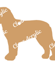 Greater Swiss Mountain Dog key chain acrylic blank