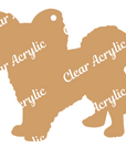Papillon Dog Profile Acrylic Blank