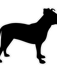 Pit Bull Terrier Uncropped Profile Acrylic Blank