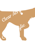 Dog Breed Acrylic blanks for key chains
