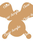 Lacrosse Monogram Acrylic Blank