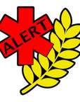Wheat Allergy Alert Acrylic Blank