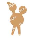 Hair Stylist Shears Monogram Acrylic Blanks