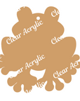 Cute Frog Acrylic Blank
