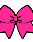 Cheer Bow Acrylic Blank