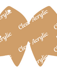 Cheer Bow Acrylic Blank