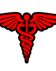 Caduceus Acrylic Blank