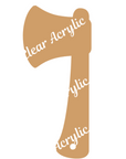 Wood Chopping Axe Acrylic Blank