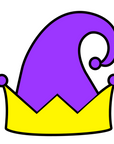 Joker Jester Hat Acrylic Blank