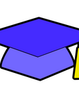 Graduation Cap Acrylic Blank