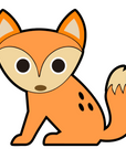 Cute Fox Acrylic Blank