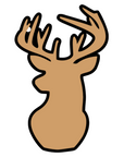 Acrylic Blanks Deer Head Antlers
