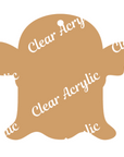 Halloween Ghost Acrylic Shapes for Key Chain Blanks