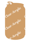 Soda Can Acrylic Blanks for Crafting