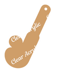 Field Hockey Stick Acrylic Blank for Crafting
