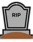 Grave Stone Marker Acrylic Blank