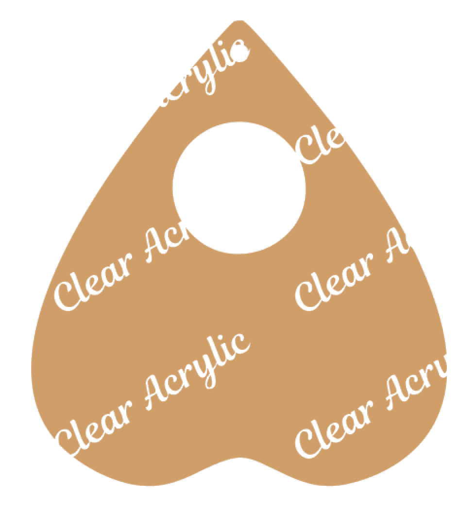 Ouija Planchette Acrylic Blank