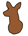 Deer Doe Head Acrylic Blank