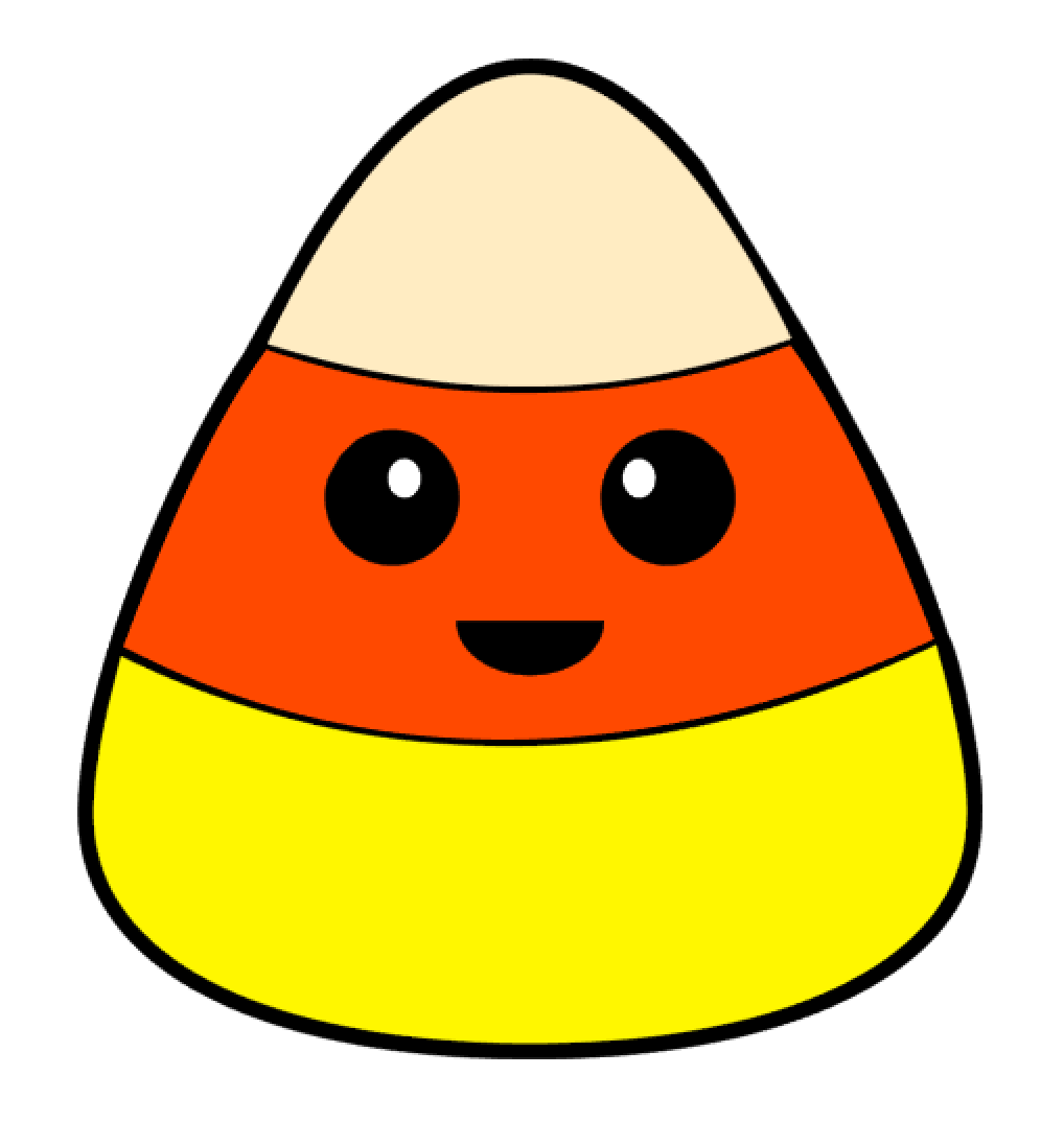Candy Corn Boy Acrylic Blank