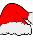 Santa's Hat Acrylic Blank