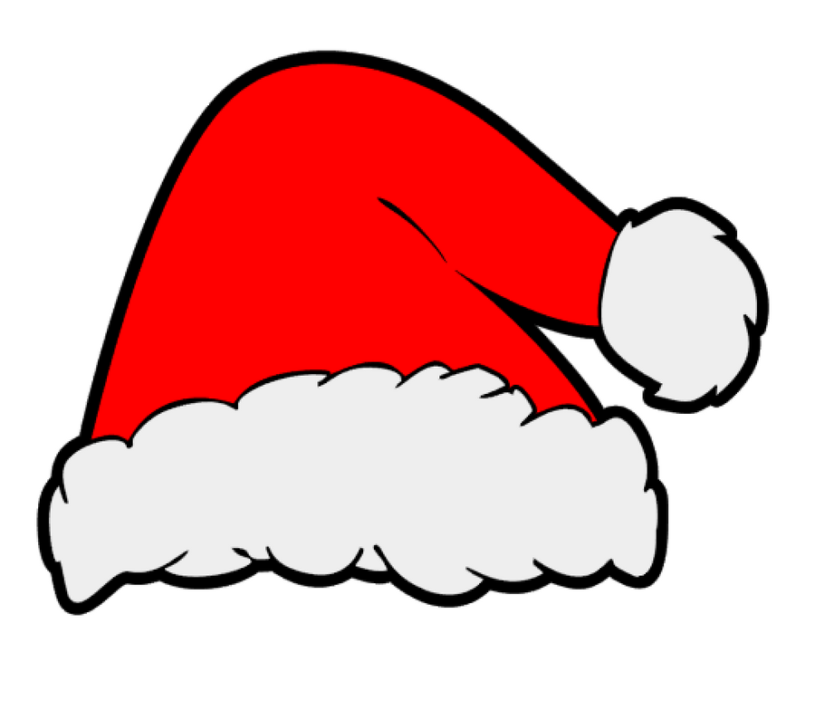 Santa's Hat Acrylic Blank