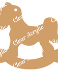 Rocking Horse Acrylic Blanks