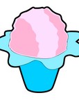 Shaved Ice Snow Cone Acrylic Blank