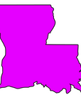 Louisiana State Acrylic Blank