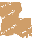 Louisiana State Acrylic Blank