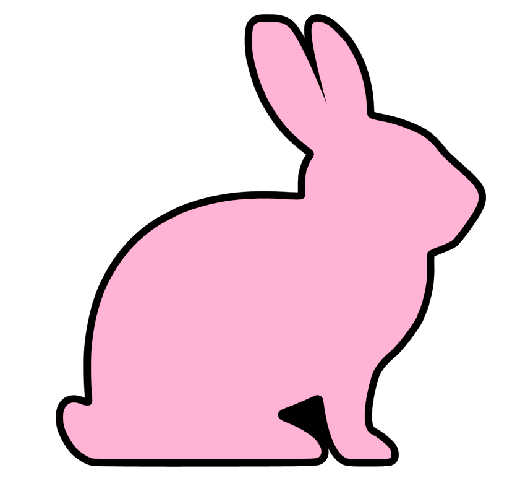 Rabbit Acrylic Blank