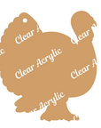 Turkey Acrylic Blank