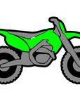 Dirt Bike Motorcycle Acrylic Blank