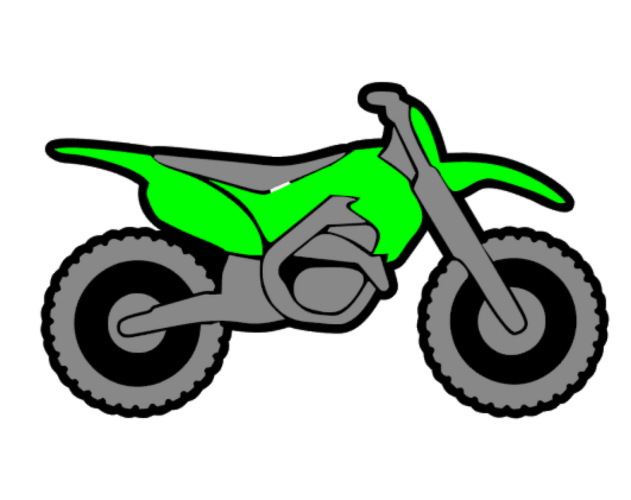 Dirt Bike Motorcycle Acrylic Blank